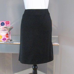 NWT Tahari ASL Black Skirt Size 6P Petite